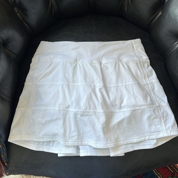 Lululemon Pace Rival MR Skirt *Long WHT 2 - Picture 2 of 5